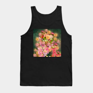 ROSES BOUNTIFUL SO SHABBY CHIC Tank Top